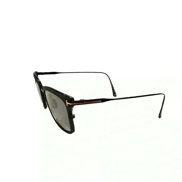 Tom Ford Hayden Sunglasses - Matte Black Frame w Custom Gradient Dark Lenses - Picture 2 of 6